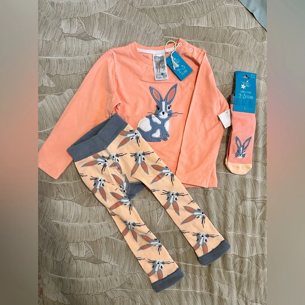 Blade & Rose | NWT Mollie Rose the Bunny 3 piece outfit